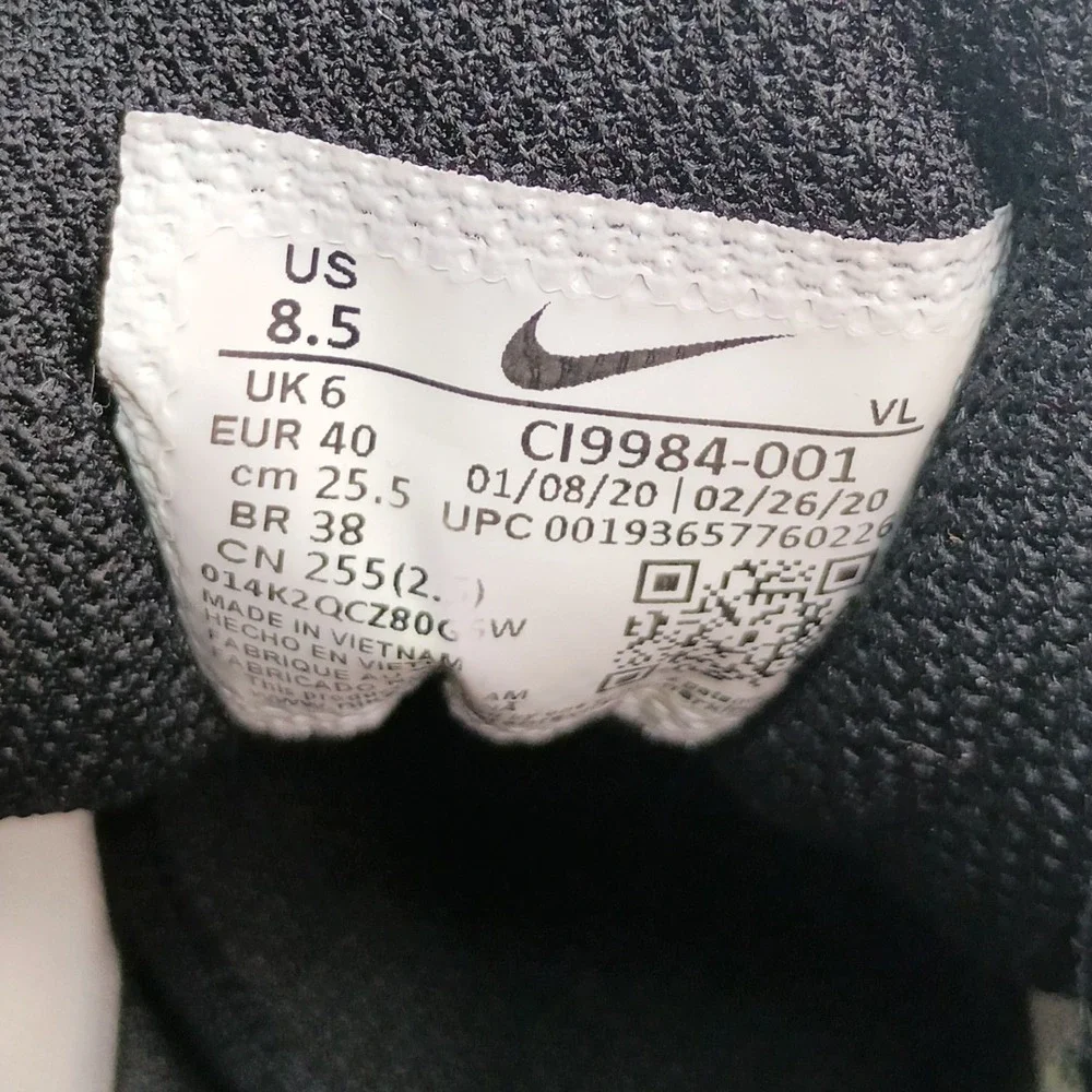 Nike Downshifter 10 Running Shoes Women Size 8.5 Black CI9984-001 Mesh Sneaker